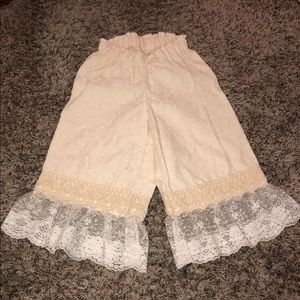Persnickety lace boutique pants